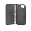 iPhone 16e/17e Kotelo Wallet Stand Musta