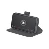 iPhone 16e/17e Kotelo Wallet Stand Musta