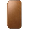 iPhone 17 Pro Max Kotelo Modern Leather Folio English Tan