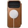 iPhone 17 Pro Max Kotelo Modern Leather Folio English Tan