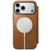 iPhone 17 Pro Max Kotelo Modern Leather Folio English Tan
