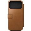 iPhone 17 Pro Max Kotelo Modern Leather Folio English Tan