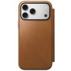 iPhone 17 Pro Max Kotelo Modern Leather Folio English Tan