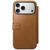 iPhone 17 Pro Max Kotelo Modern Leather Folio English Tan