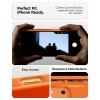 iPhone 17 Pro Max Kuori Silicone Fit MagFit Cosmic Orange