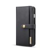 iPhone 7/8 Plus Plånboksfodral Splittläder Löstagbart Skal Kortfack Utsida Svart