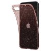 iPhone 7/8/SE Kuori Liquid Crystal Glitter Rose Quartz