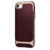 iPhone 7/8/SE Kuori Neo Hybrid Herringbone Burgundy