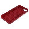 iPhone 7/8/SE Kuori 3D Laatikot Punainen