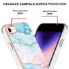 iPhone 7/iPhone 8/iPhone SE 2020/iPhone SE 2022 Kuori Marmori Glitter Vihreä Kulta