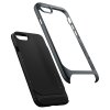 iPhone 7/8/SE 2020 Kuori Neo Hybrid Herringbone Metal Slate
