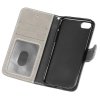 iPhone 7/8/SE Wallet Case Vintage PU-nahka Harmaa