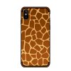 iPhone X/Xs MobilSuojakuori TPU-materiaali-materiaali Kuvio Giraff Keltainen Ruskea