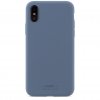 iPhone X/Xs Kuori Silikoni Pacific Blue