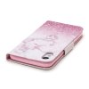 iPhone Xr Suojakotelo Korttitasku Motiv Vaaleanpunainen MArmori