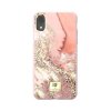 iPhone Xr Suojakuori Pink Marble Gold