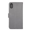 iPhone X/iPhone Xs Kotelo Telinetoiminto Harmaa