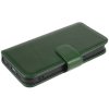 Samsung Galaxy S22 Kotelo Essential Leather Juniper Green