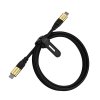 Kaapeli Premium USB-C to USB-C 3.2 Gen 1 Cable 1.8m 100W Black Shimmer