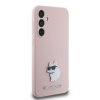 Samsung Galaxy S23 FE Kuori Liquid Silicone Choupette Vaaleanpunainen