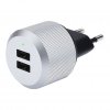 Adapteri AluPlug 2st USB 2.4A