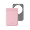 Korttipidike Card Holder Magnet Vaaleanpunainen