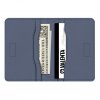 Korttipidike Card Wallet Snap Leather Sininen