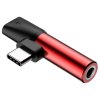 L41 USB Type-C USB Type-C ja 3.5mm Musta Punainen