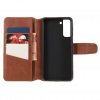 Samsung Galaxy S21 Kotelo Essential Leather Maple Brown