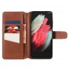 Samsung Galaxy S21 Ultra Kotelo Essential Leather Maple Brown