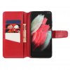 Samsung Galaxy S21 Ultra Kotelo Essential Leather Poppy Red