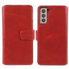 Samsung Galaxy S21 Plus Kotelo Essential Leather Poppy Red