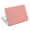 Macbook Pro 13 (A1708. A1706. A1989. A2159) Suojakuori Linnetextur Vaaleanpunainen