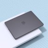 MacBook Air 13 M2 (A2681)/M3 (A3113) Kuori Läpinäkyvä Musta