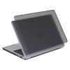 MacBook Air 13 M2 (A2681) Kuori Läpinäkyvä Musta