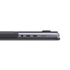 MacBook Air 13 M2 (A2681)/M3 (A3113) Kuori Läpinäkyvä Musta