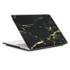 MacBook Pro 13 Touch Bar (A1706 A1708 A1989 A2159) Kuori Marmori Musta Kulta