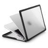 MacBook Pro 14 M1 (A2442)/M2 (A2779) Kuori Musta Reuna Läpinäkyvä Kirkas