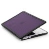 MacBook Pro 14 M1 (A2442)/M2 (A2779) Kuori Musta Reuna Läpinäkyvä Violetti