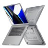MacBook Pro 16 (A2485) Kuori Armor Telinetoiminto Harmaa
