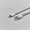 Micro-USB Kaapeli 1m Metalliic Hopea