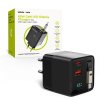 Laturi Display GaN 65W Sisäänrakennettu Usb-C-Kaapeli