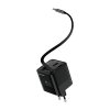 Laturi Display GaN 65W Sisäänrakennettu Usb-C-Kaapeli