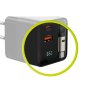 Laturi Display GaN 65W Sisäänrakennettu Usb-C-Kaapeli