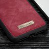 Mobilplånbok till Sony Xperia XZ2 Splittläder TPU Löstagbart Skal Röd