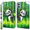 Motorola Moto e22i Kotelo Aihe Panda Bambu puu