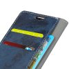 Motorola Moto G6 Play / E5 Kotelo Vintage PU-nahka Sininen