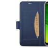 Motorola Moto G7 Power Suojakotelo Flip Case Korttitasku PU-nahka MörkSininen