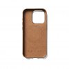 iPhone 15 Pro Kuori Full Leather Wallet Case MagSafe Dark Tan