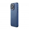 iPhone 15 Pro Max Kuori Full Leather Case MagSafe Monaco Blue